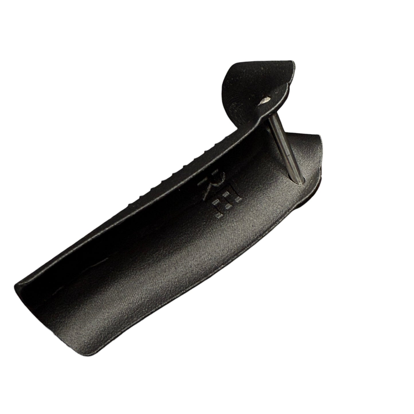 Rapid Engineering Inc. large backstrap beavertail grip for Glock 43X & 48, detailed view showing close-up of part.